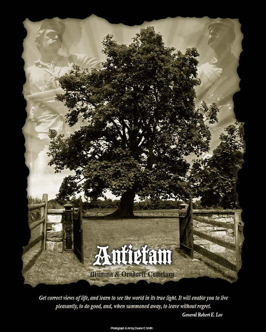 Echoes of Antietam: A Civil War-Inspired Poster