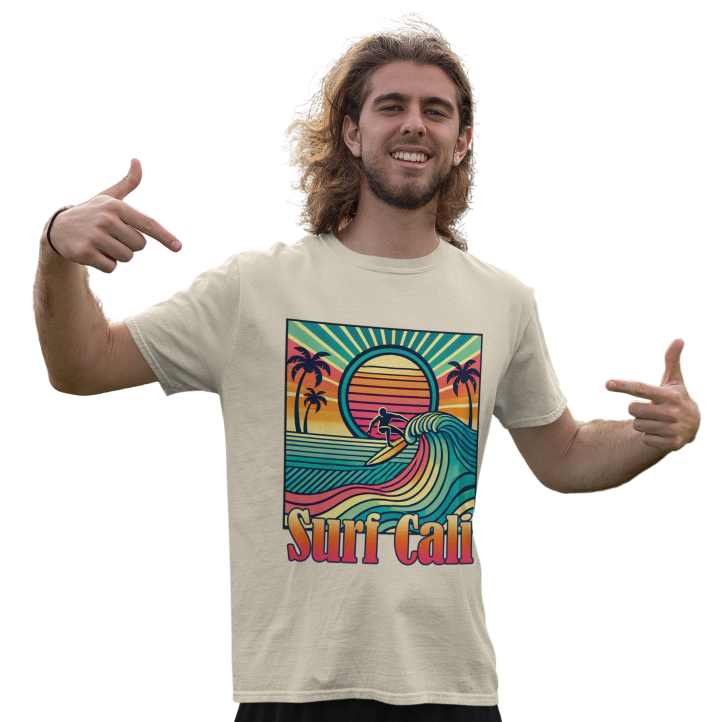 Surf Cali - Unisex Short Sleeve T-Shirt