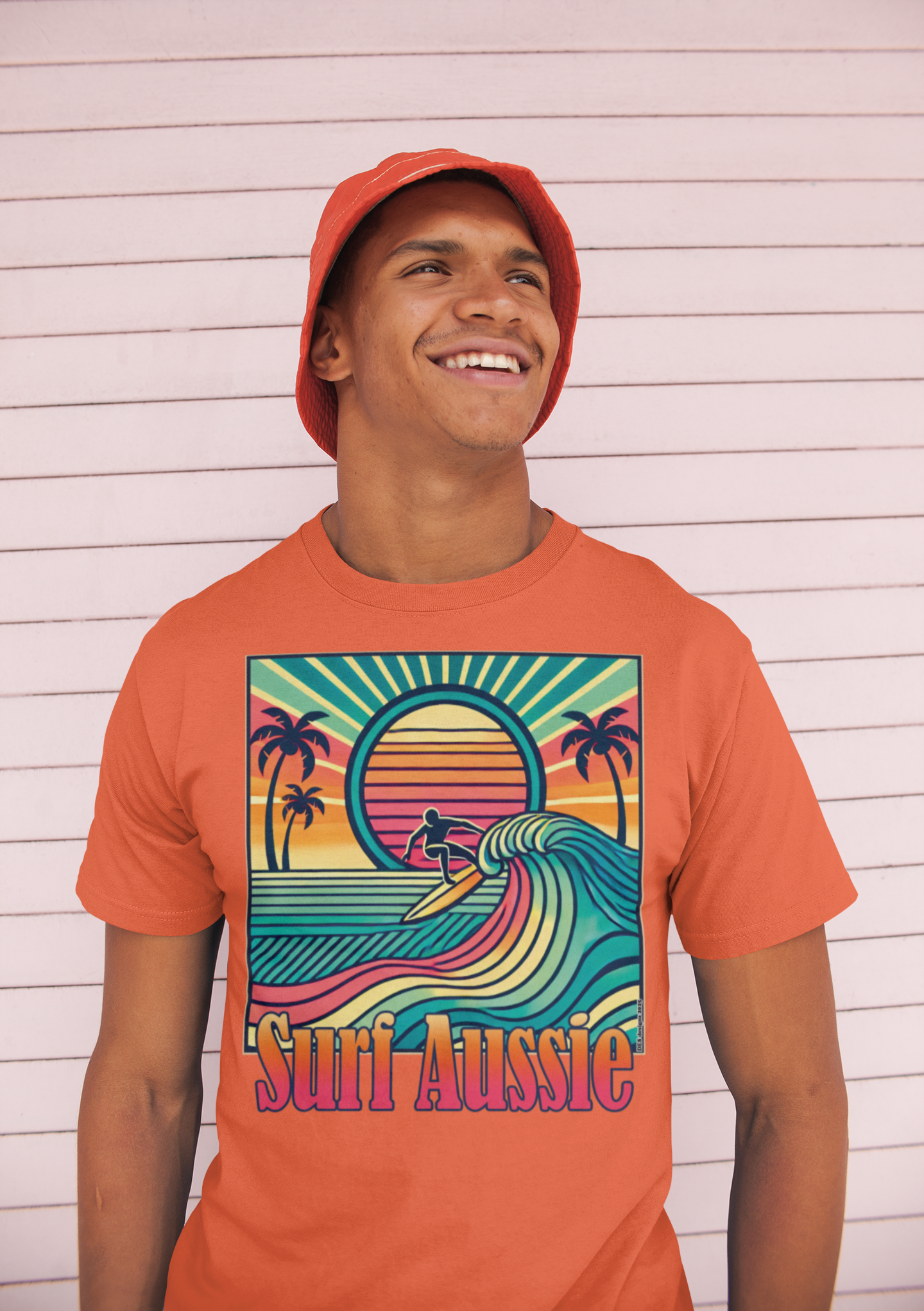 Surf Australia (Aussie) - Unisex Short Sleeve T-Shirt