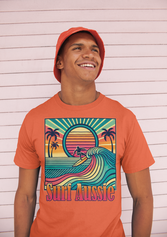 Surf Australia (Aussie) - Unisex Short Sleeve T-Shirt