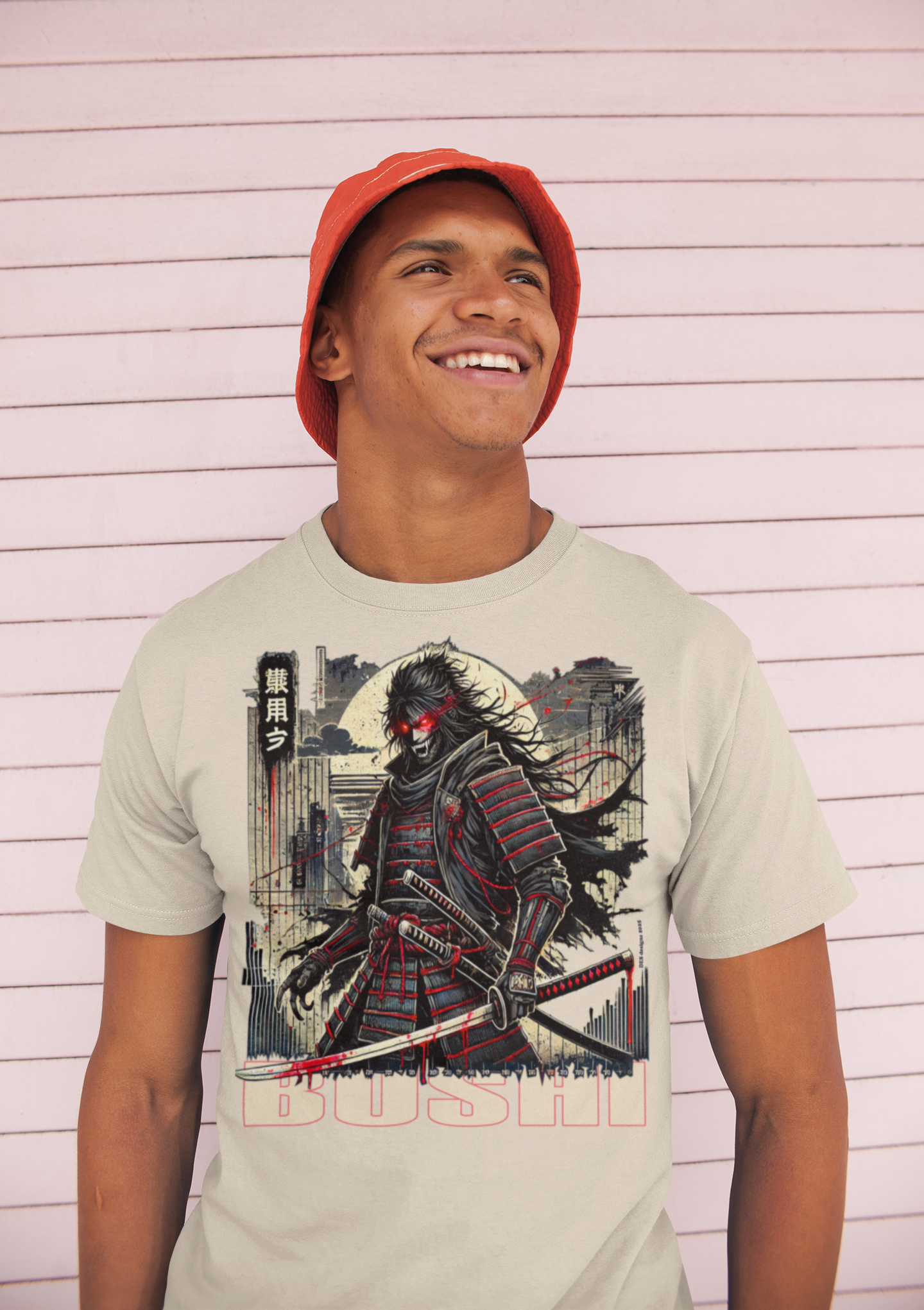 Bushi Warrior Vamp - Unisex Short Sleeve T-Shirt