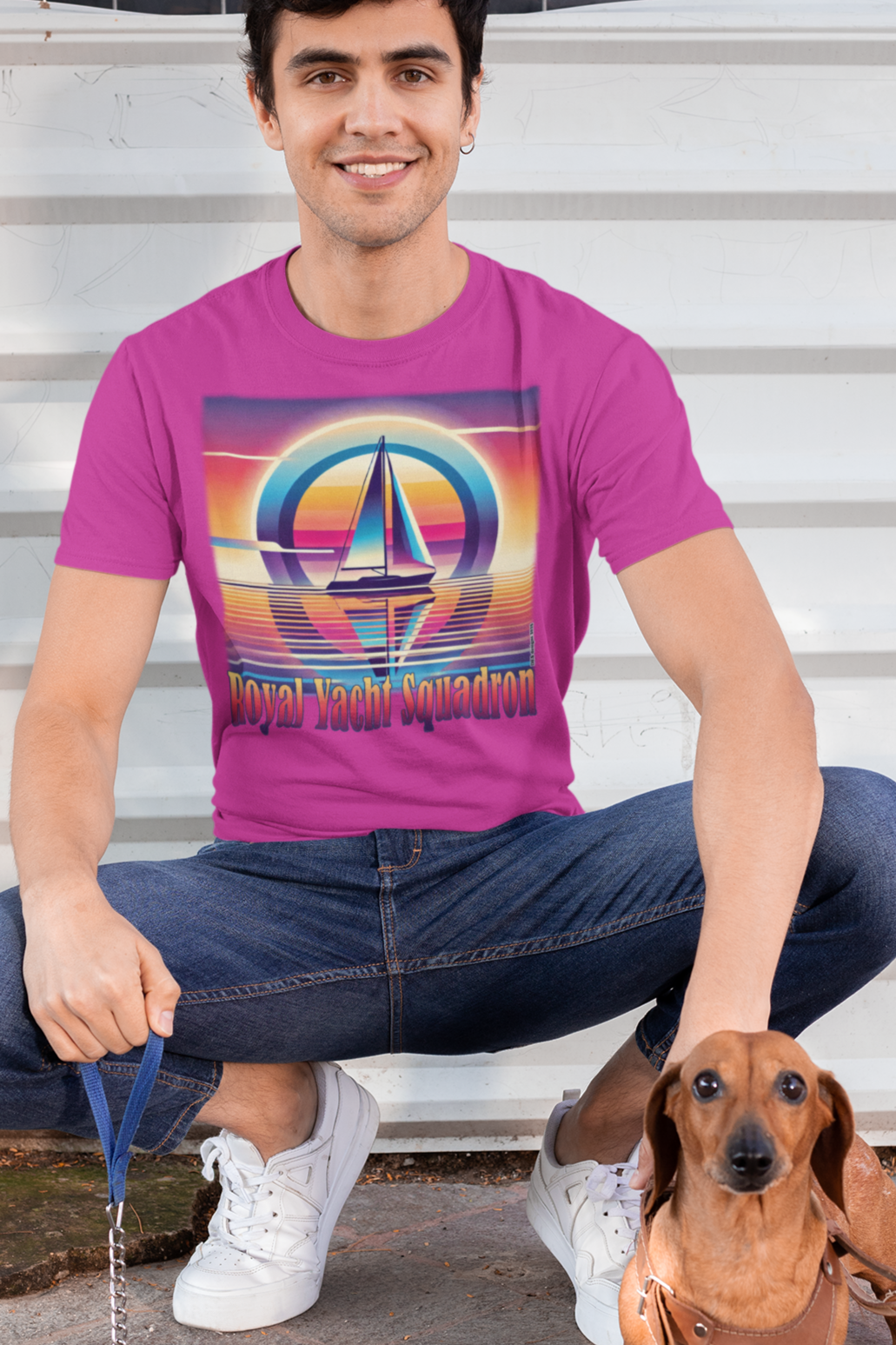 80 Retro Sailing - Unisex Short Sleeve T-Shirt